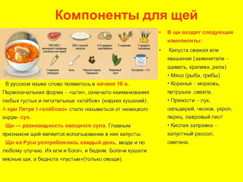Щи из свежей капусты при грудном вскармливании - мамины новости
