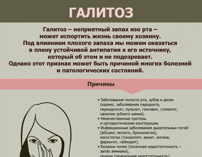 Неприятный запах изо рта у ребенка- причины