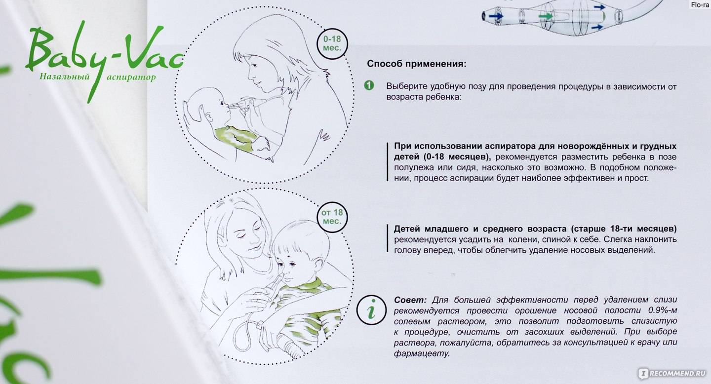 Соплеотсос для новорожденных: назначение, правила применения и популярные модели