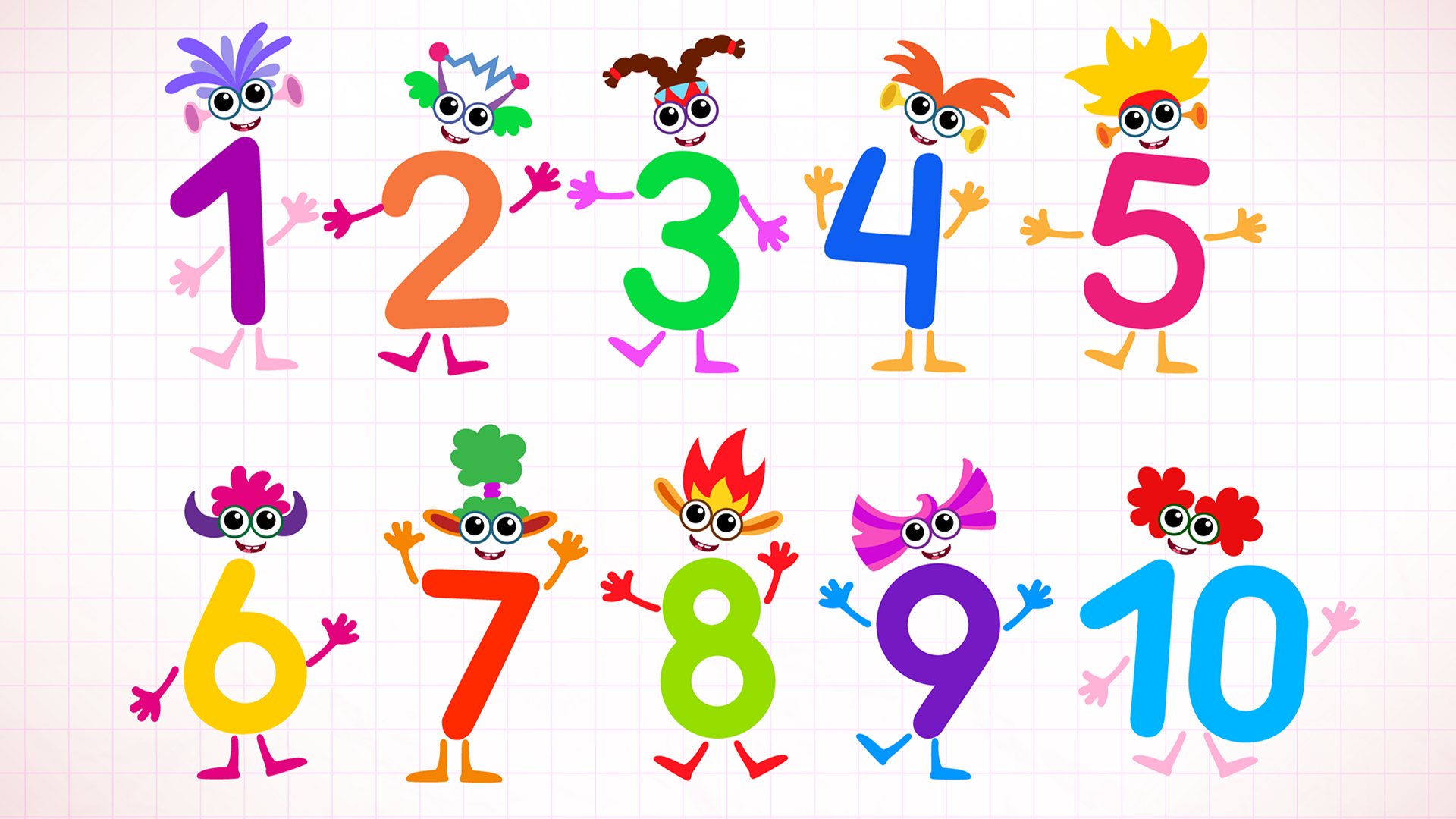 Циферки 19 играть. Цифры картинки для детей. Цифры картинки для детей от 1 до 10. Цифры для дошкольников в картинках. Интересные цифры для детей.