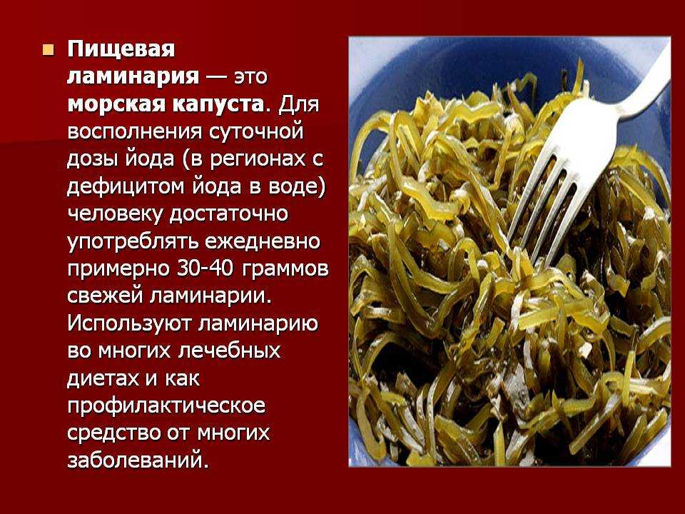 Польза и вред морской капусты при беременности. можно ли есть морскую капусту во время беременности