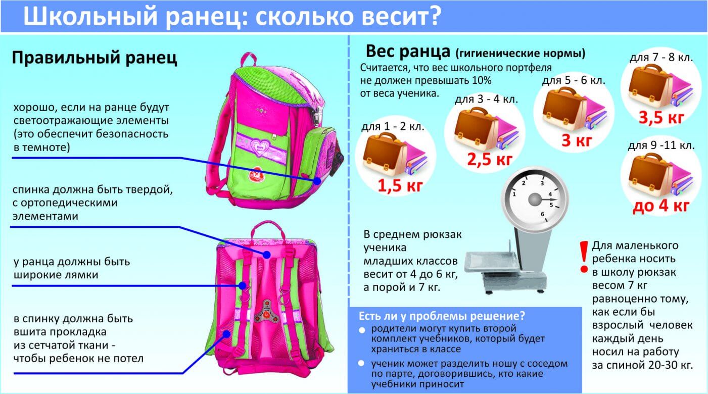 Информация федеральной службы по надзору в сфере защиты прав потребителей и благополучия человека от 25 августа 2020 г. "о рекомендациях как выбрать школьный рюкзак"
