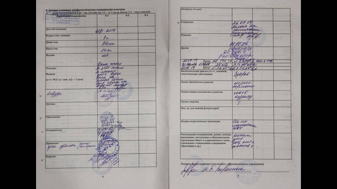 Каких врачей нужно проходить для детского сада | уроки для мам