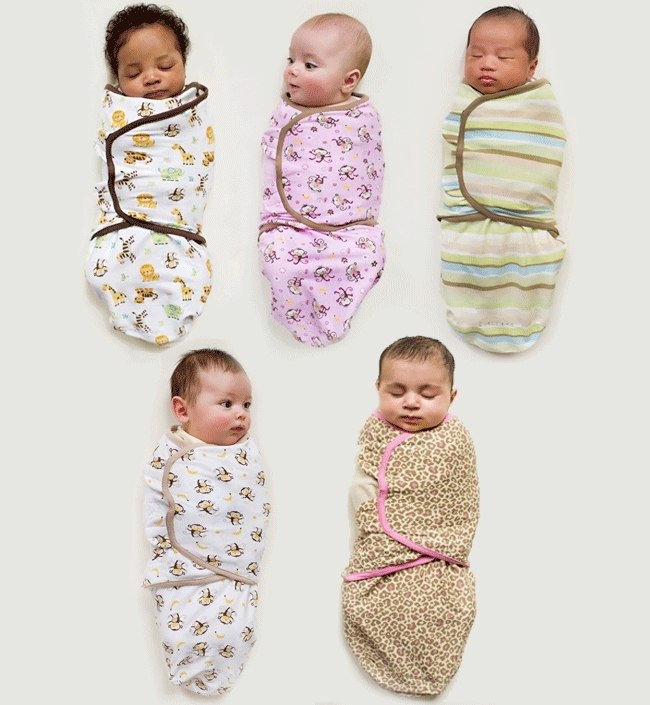 Пеленки для новорожденных, виды пеленок
