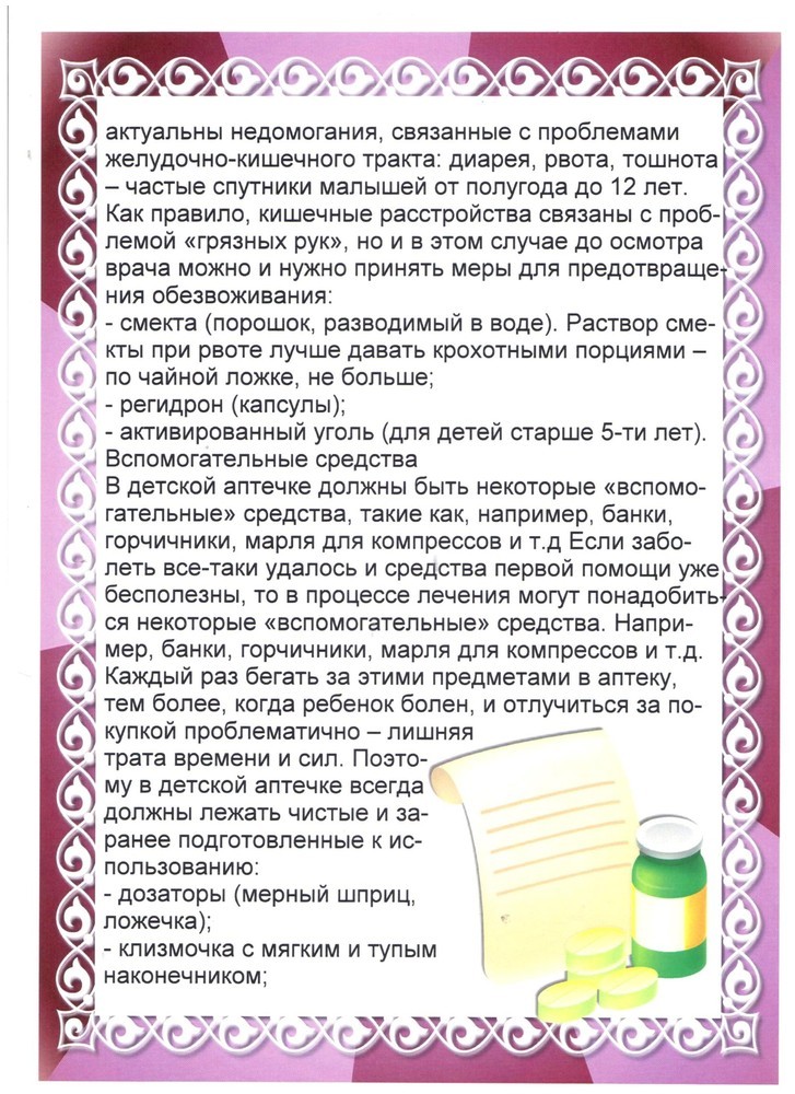 Базовый набор лекарств для домашней аптечки — на заметку