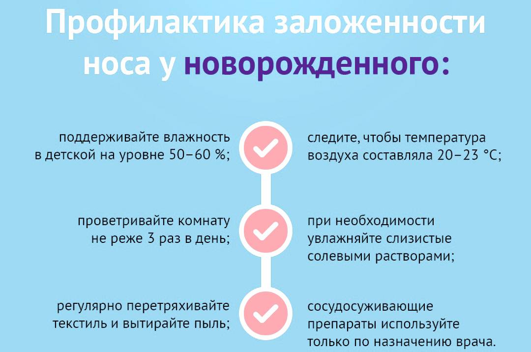 Насморк у новорожденного | уроки для мам