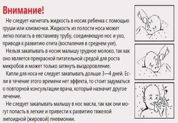 Сложные капли в нос для детей: инструкция по применению, состав и рецепты