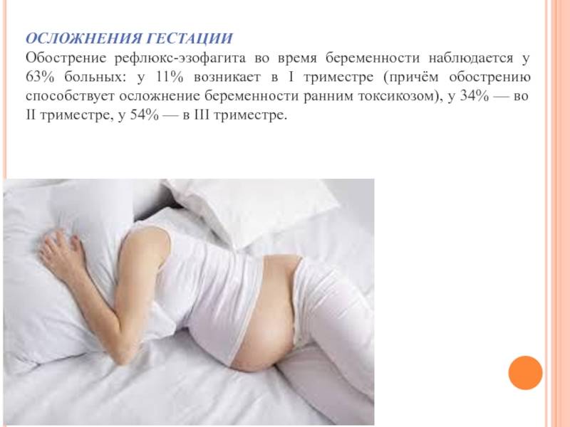 Гастрит при беременности на ранних и поздних сроках: лечение