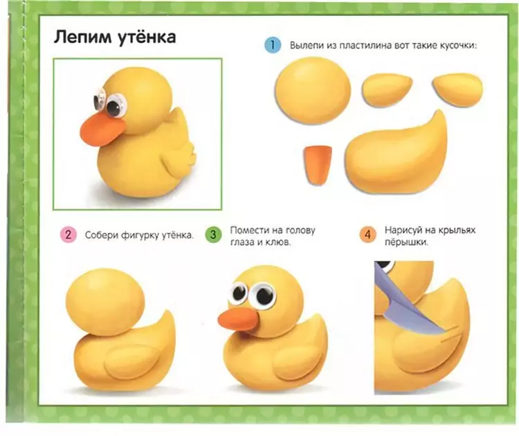 Лепка из пластилина