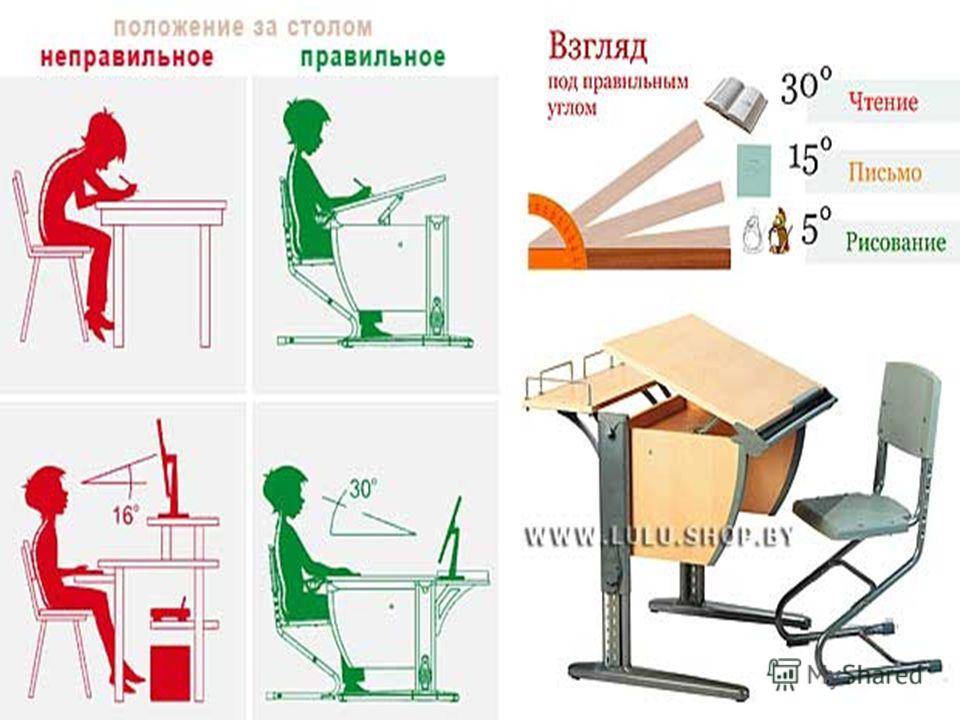 Как правильно сидеть за столом: как выработать правильную осанку при письме — онлайн порада