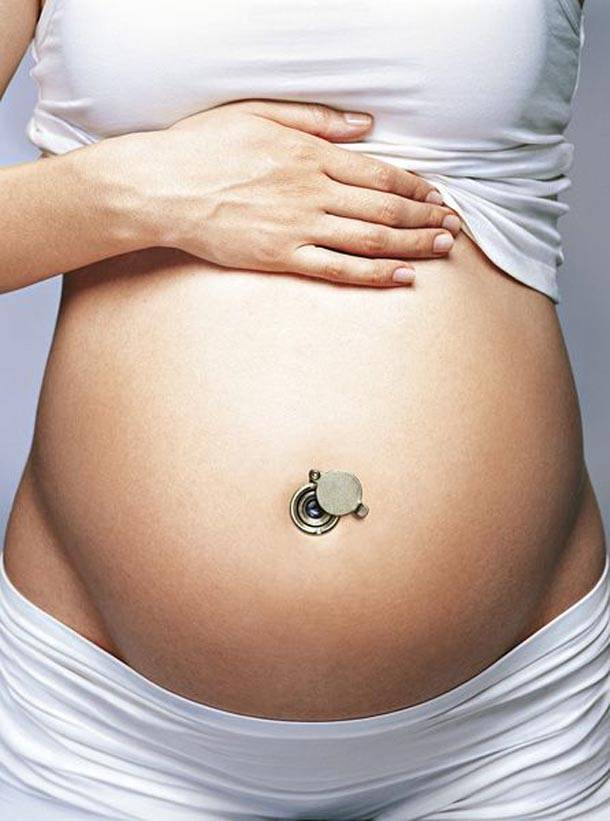 Когда снимать пирсинг с пупка при беременности и можно ли с сережкой рожать? чем опасен проколотый пупок и что скажут врачи