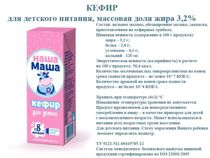 Когда можно давать кефир ребенку: основные правила введения продукта