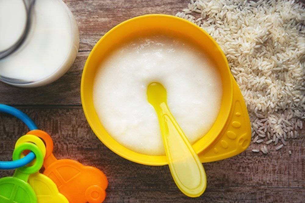 Рисовая каша для грудничка: как сварить для первого прикорма