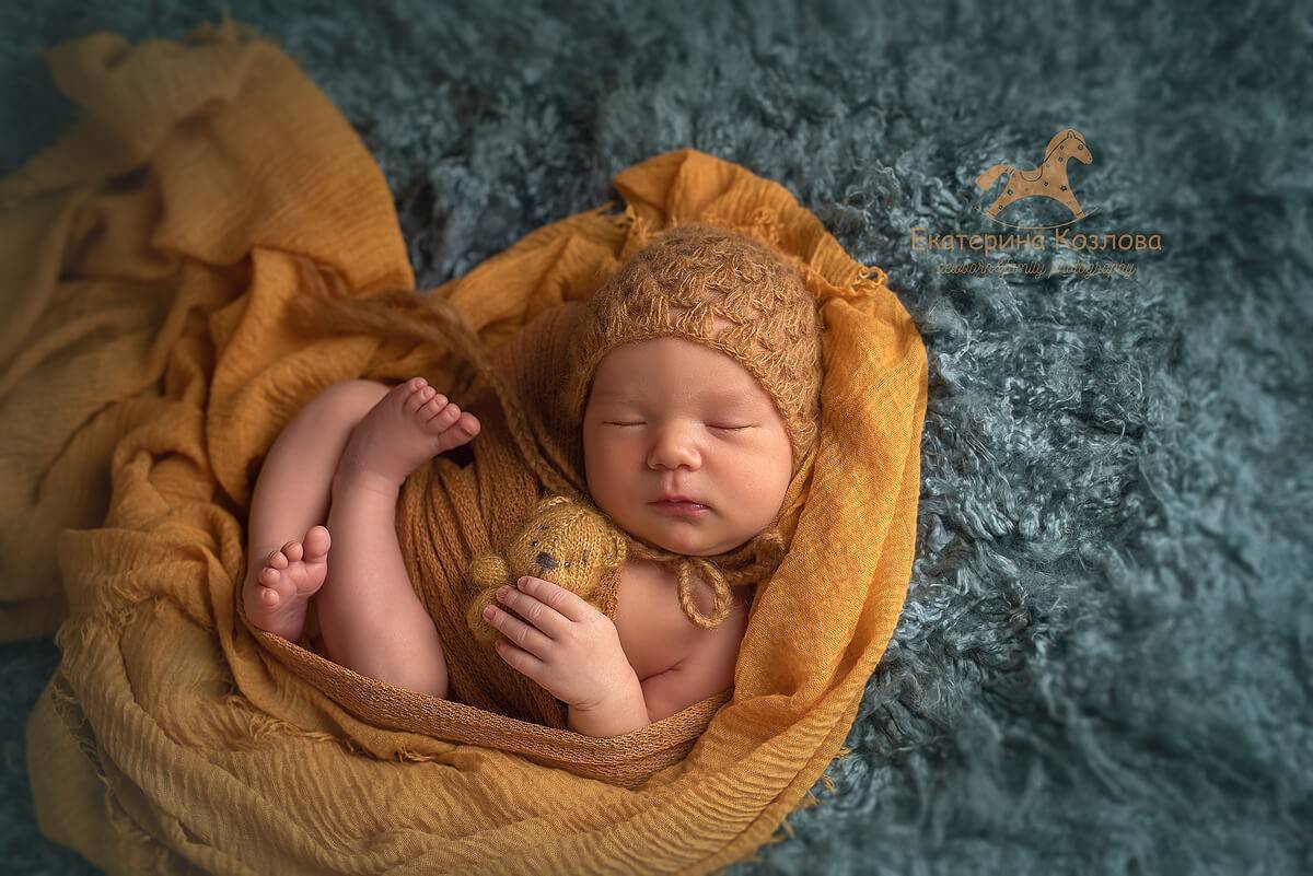 3 хитрости постановки кадра для фотосъемки новорожденных