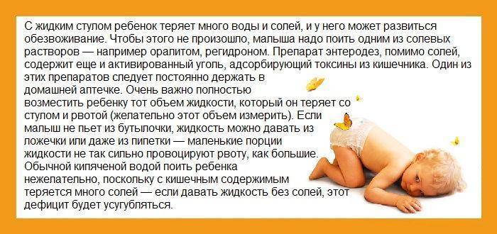 Понос у кормящей мамы, что делать