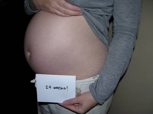 24 неделя беременности: что происходит с малышом и мамой, фото, развитие плода
