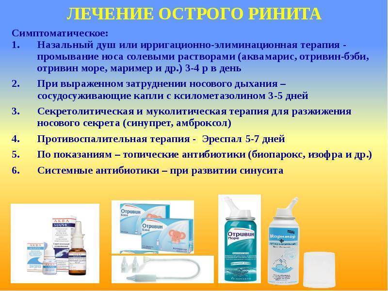 Солевой раствор для промывания носа ребенку