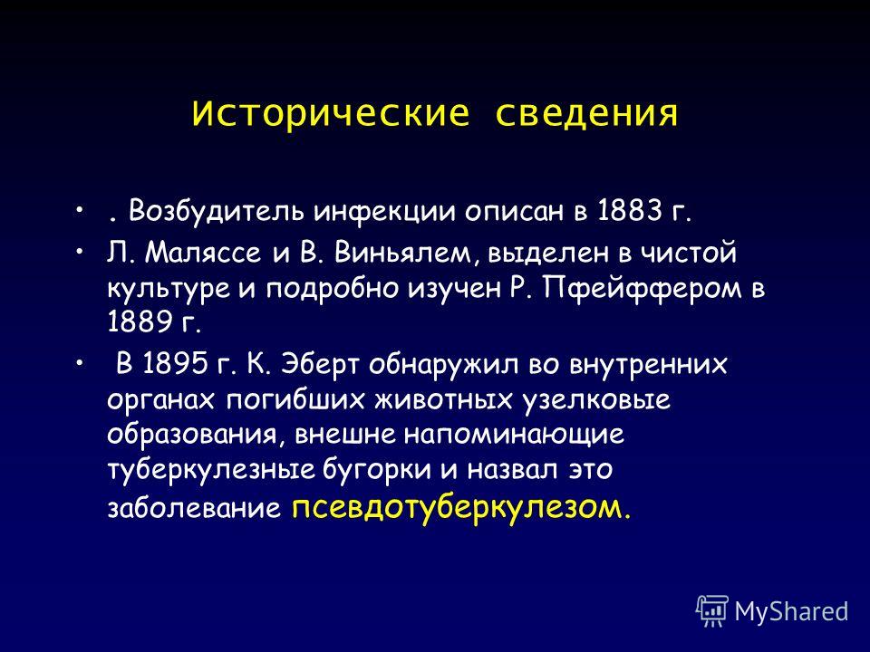 Псевдотуберкулез у детей и взрослых - симптомы, лечение, диагностика