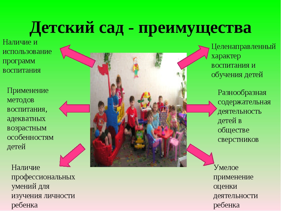 Плюсы и минусы детского сада: чего больше