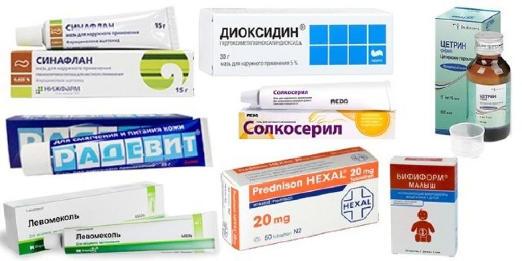 Мазь от дерматита для детей: гормональные и негормональные, как применять