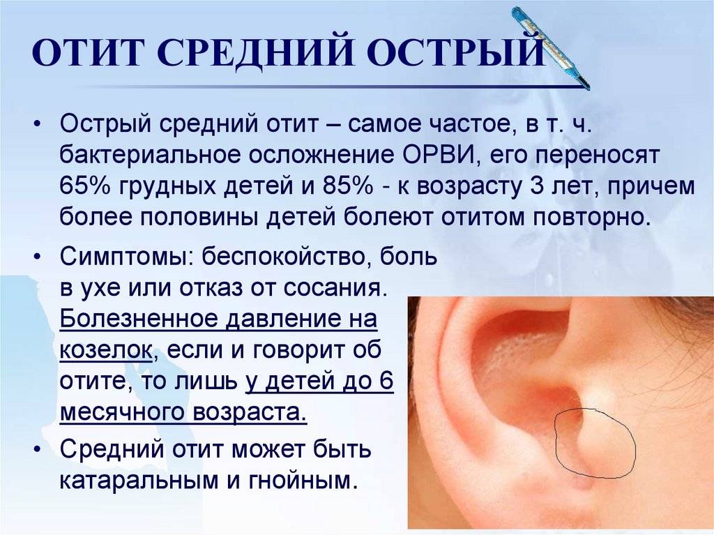 Признаки что у младенца болят уши