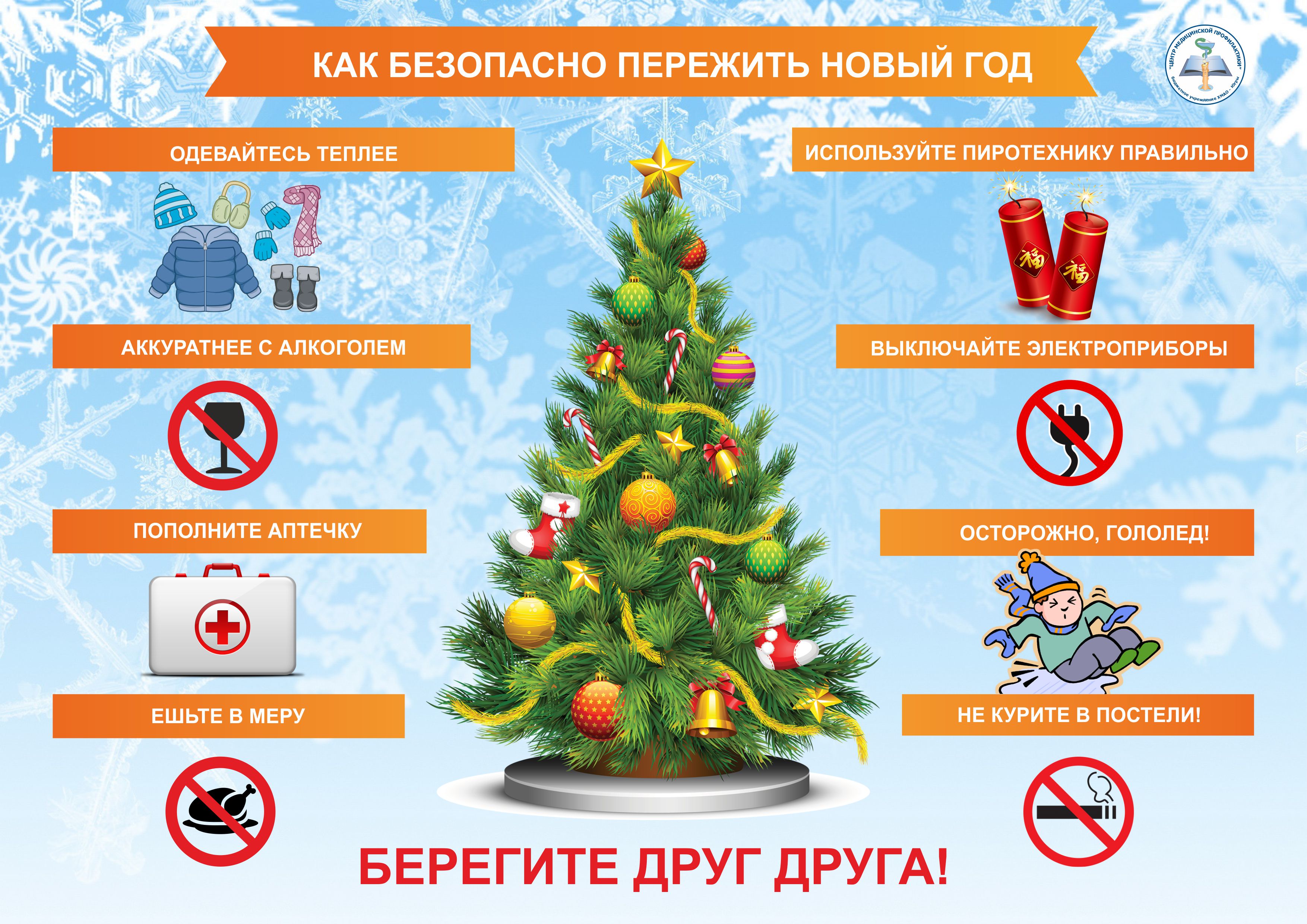 Безопасное поведение в новогодние праздники. безопасный новый год консультация на тему