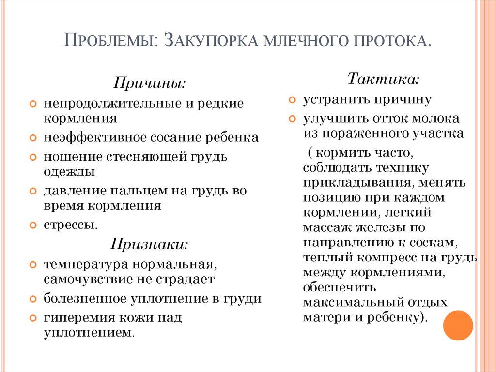 Что такое лактостаз? почему в молочных железах происходит застой?