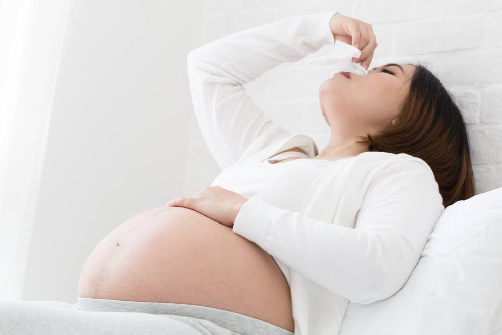 Простуда при беременности | уроки для мам