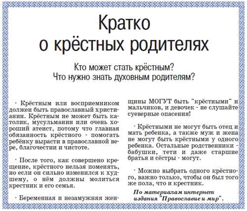 Предложили стать крестной мамой? инструкция для вас. что должна делать крестная?
