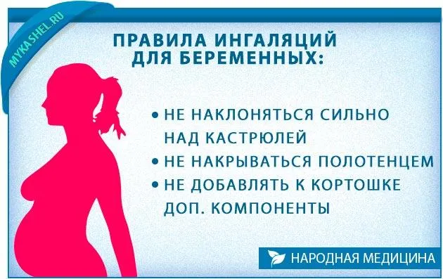 Можно ли делать ингаляции при беременности и какие именно