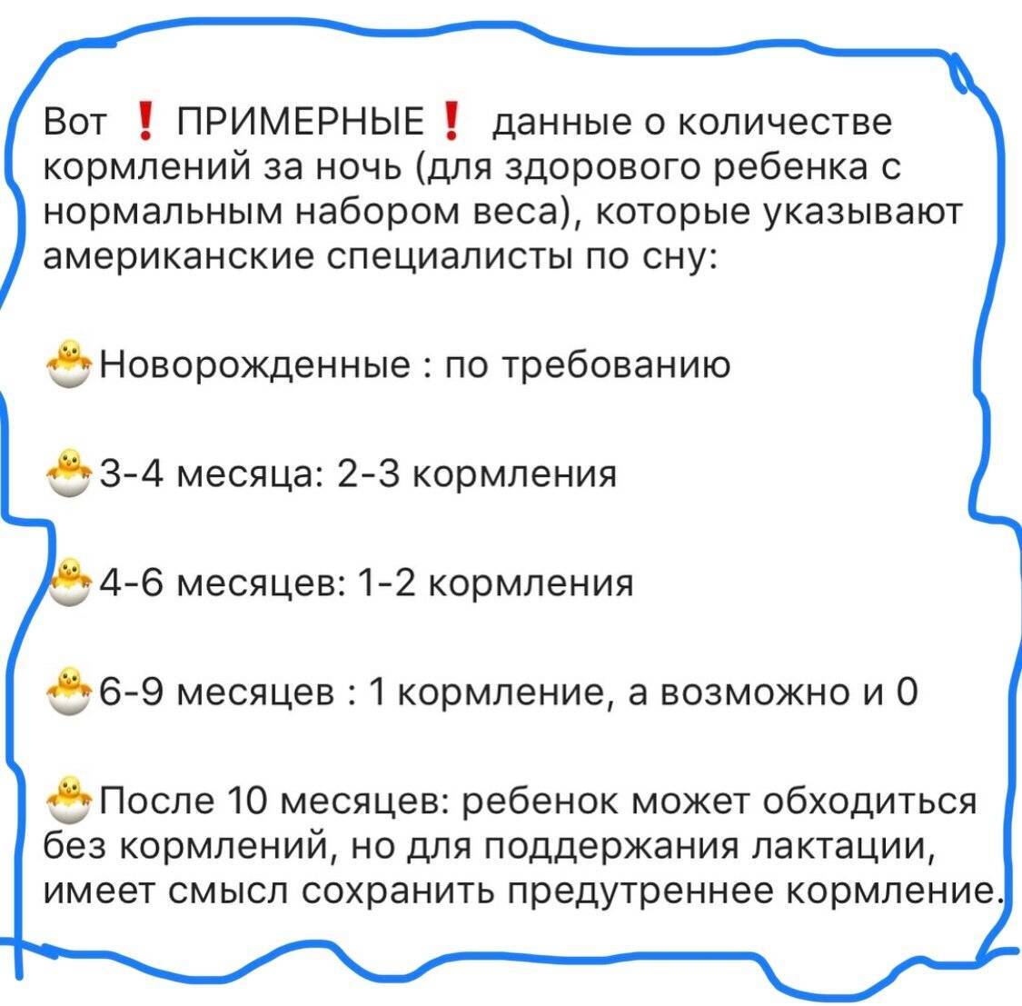 Отлучаемся от ночных кормлений. часть первая - страна мам