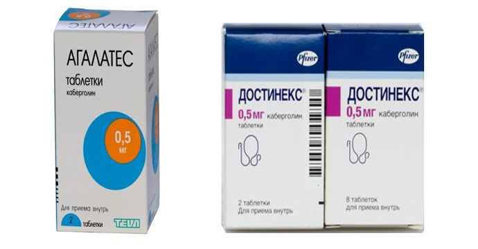 Таблетки для прекращения лактации - список препаратов, их применение и противопоказания