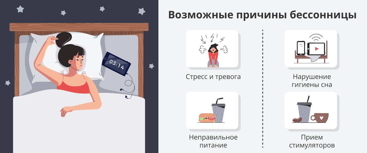 Бессонница при грудном вскармливании: причины и меры по устранению