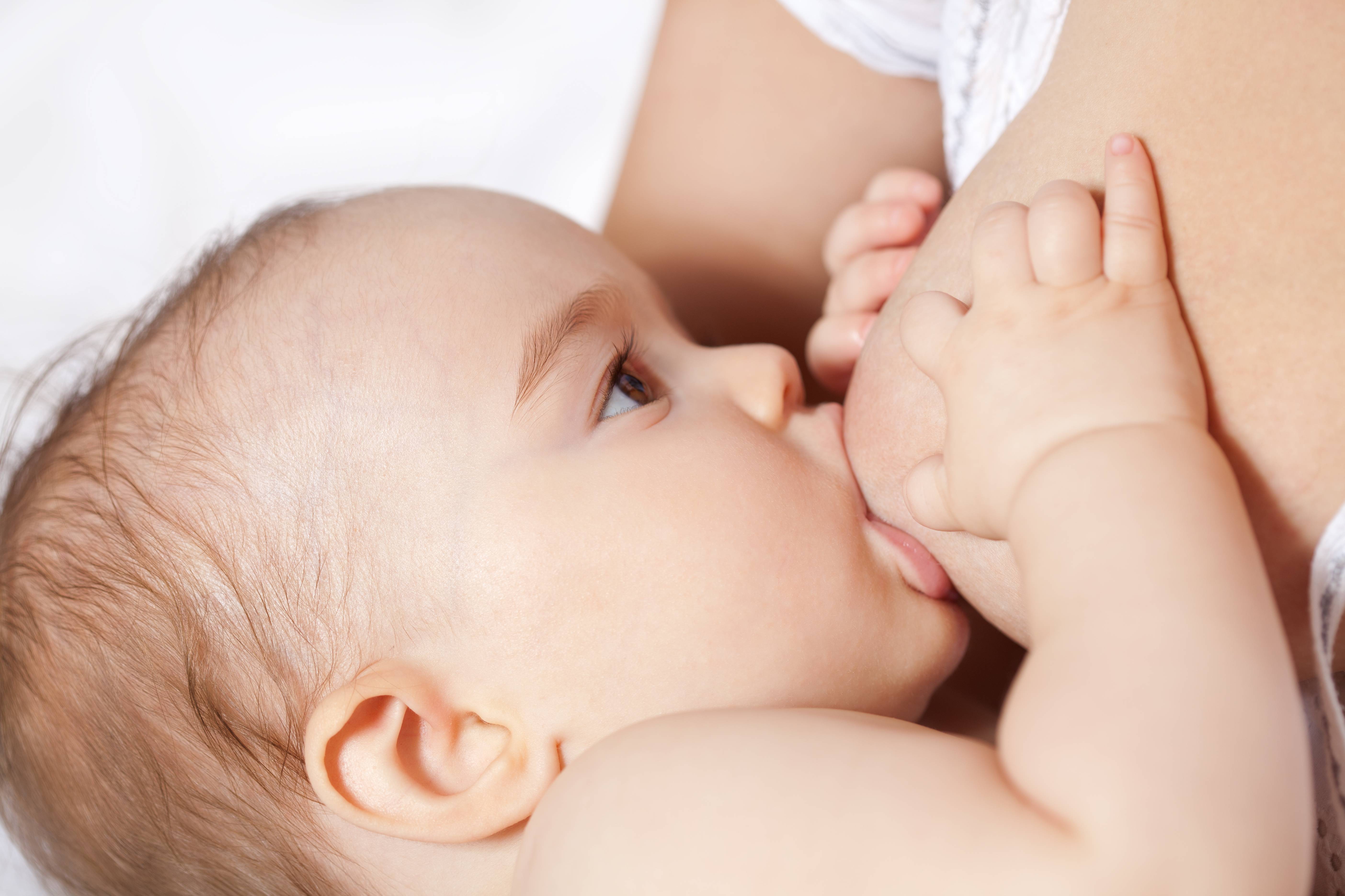Ребенок кусает мамину грудь при кормлении - медицинская информация