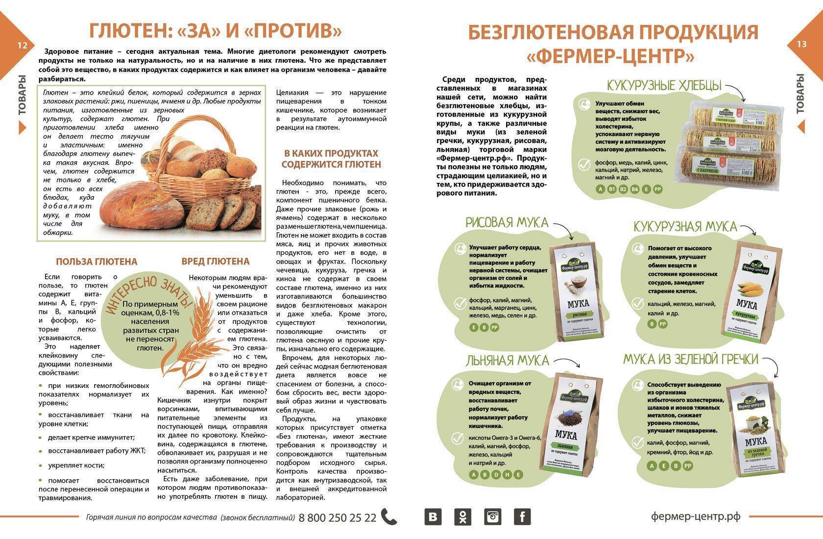 Глютен что это и почему он вреден
