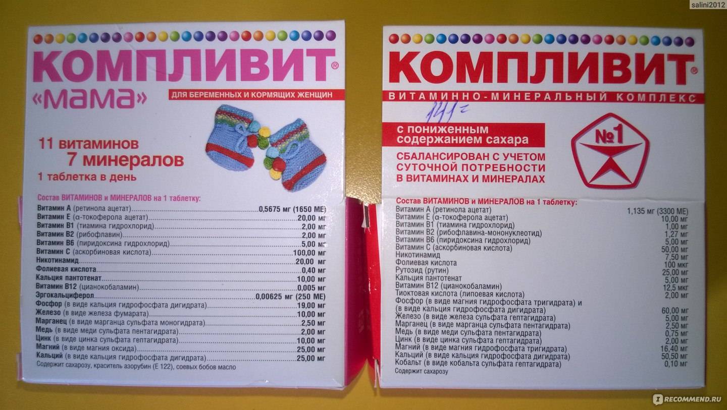 Компливит при лактации