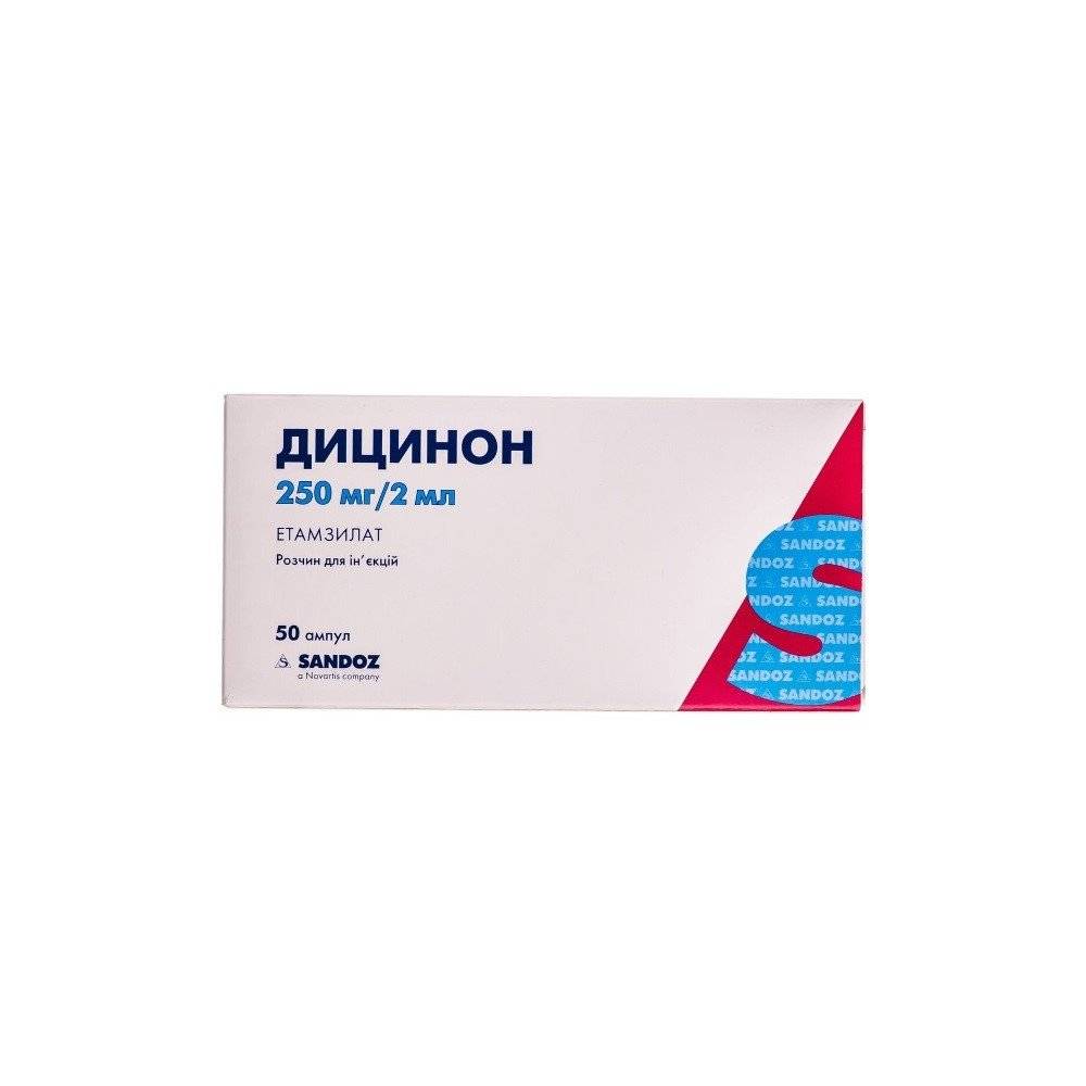 Дицинон: инструкция по применению при маточных кровотечениях