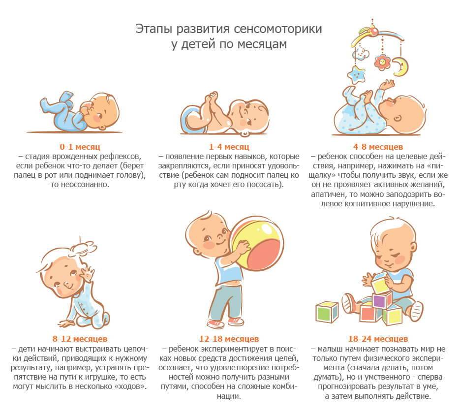 Развитие ребенка по месяцам до года: основные этапы и изменения в каждый период