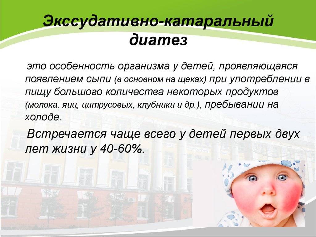 Диатез у грудничка: как выглядит и методы лечения / mama66.ru