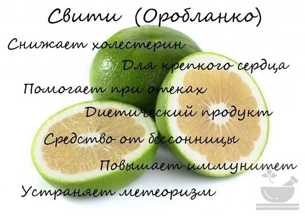 Свити: польза и вред фруктовой экзотики