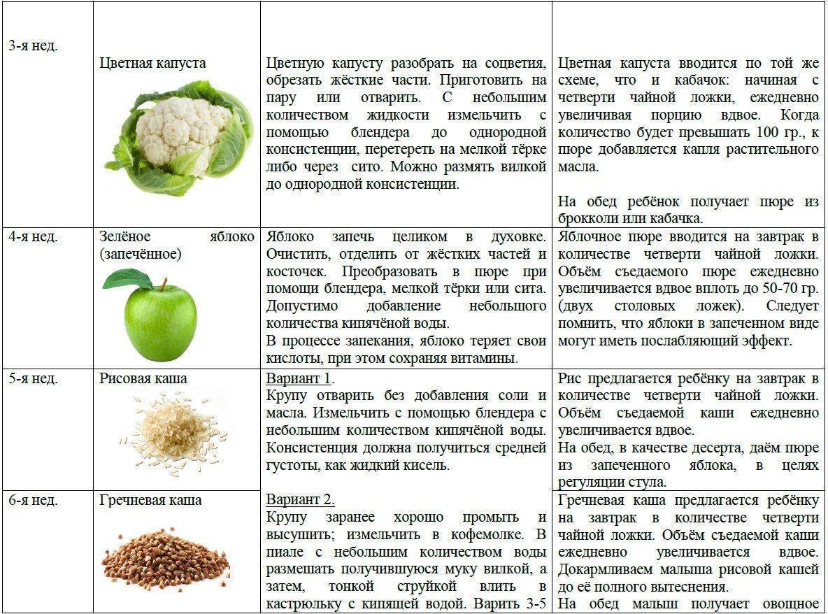 Бывает ли аллергия на цветную капусту у грудничка