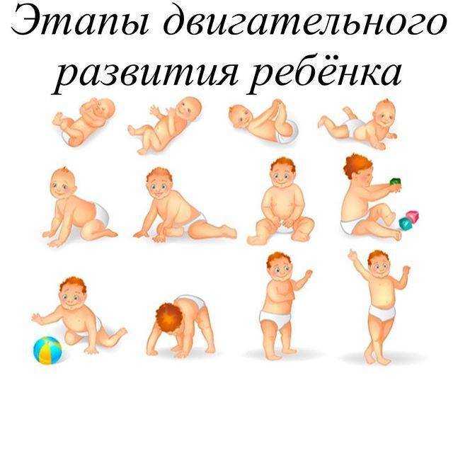 Когда ребенок начинает сидеть и ползать: во сколько месяцев, что раньше