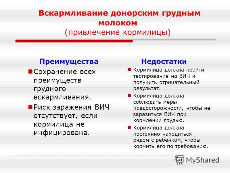 Донорское молоко. грудное вскармливание