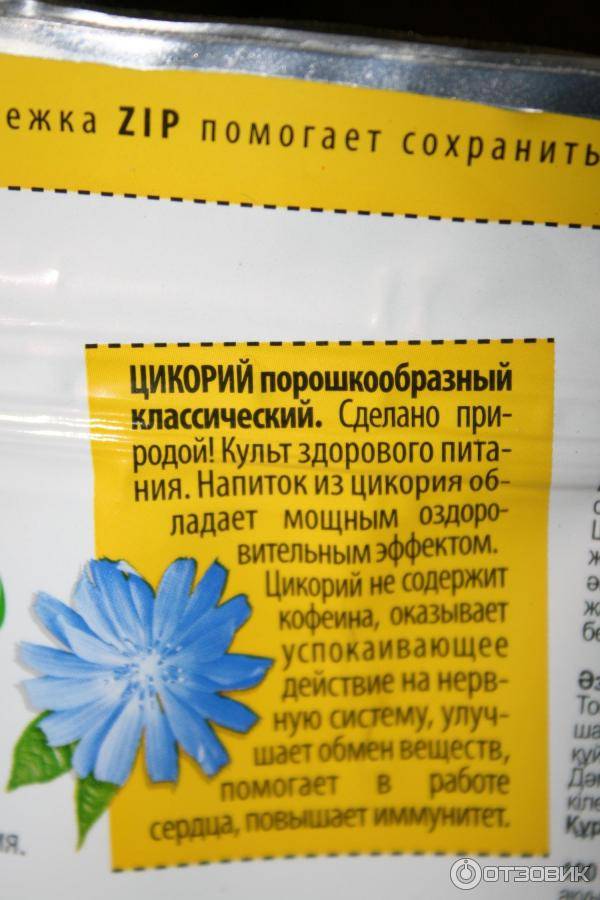 С какого возраста цикорий можно давать детям?