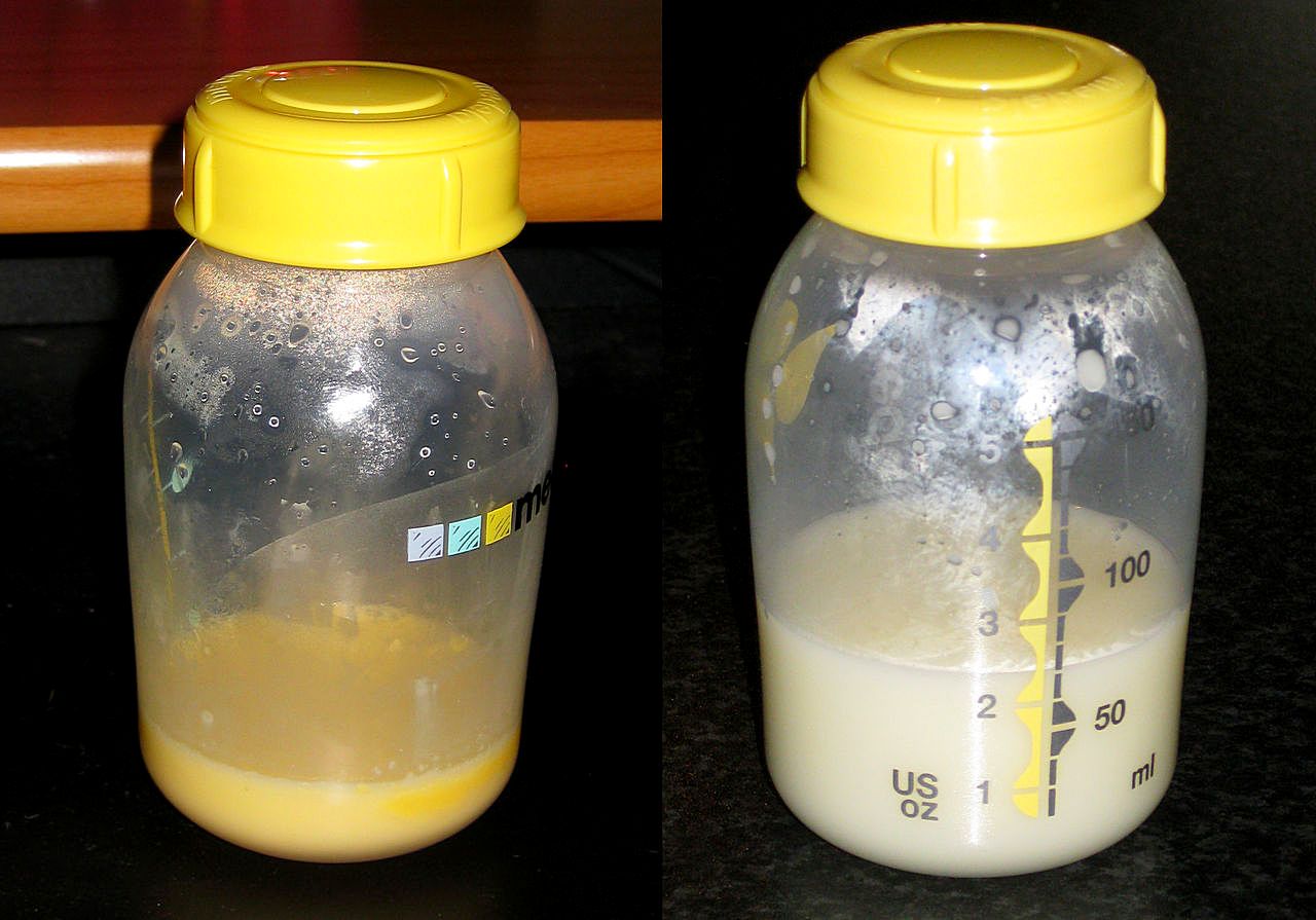 Какого цвета должно быть материнское грудное молоко: “нормы” и вариации оттенков от желтого до голубого