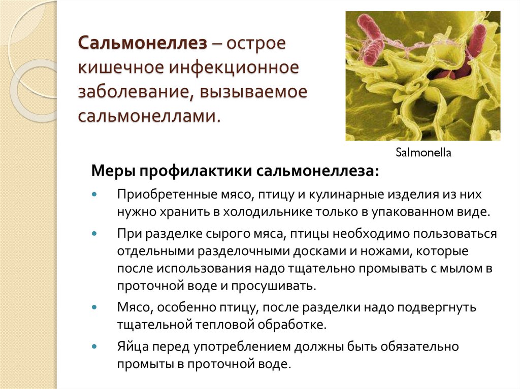 6 возможных осложнений сальмонеллёза у детей
