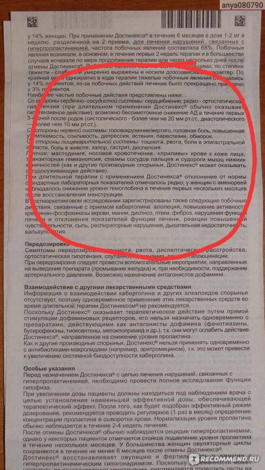 Кмн — достинекс, инструкция по применению, что лечит, кому назначают, как принимать, сколько и когда принимать, противопоказания, побочные действия, вред и польза