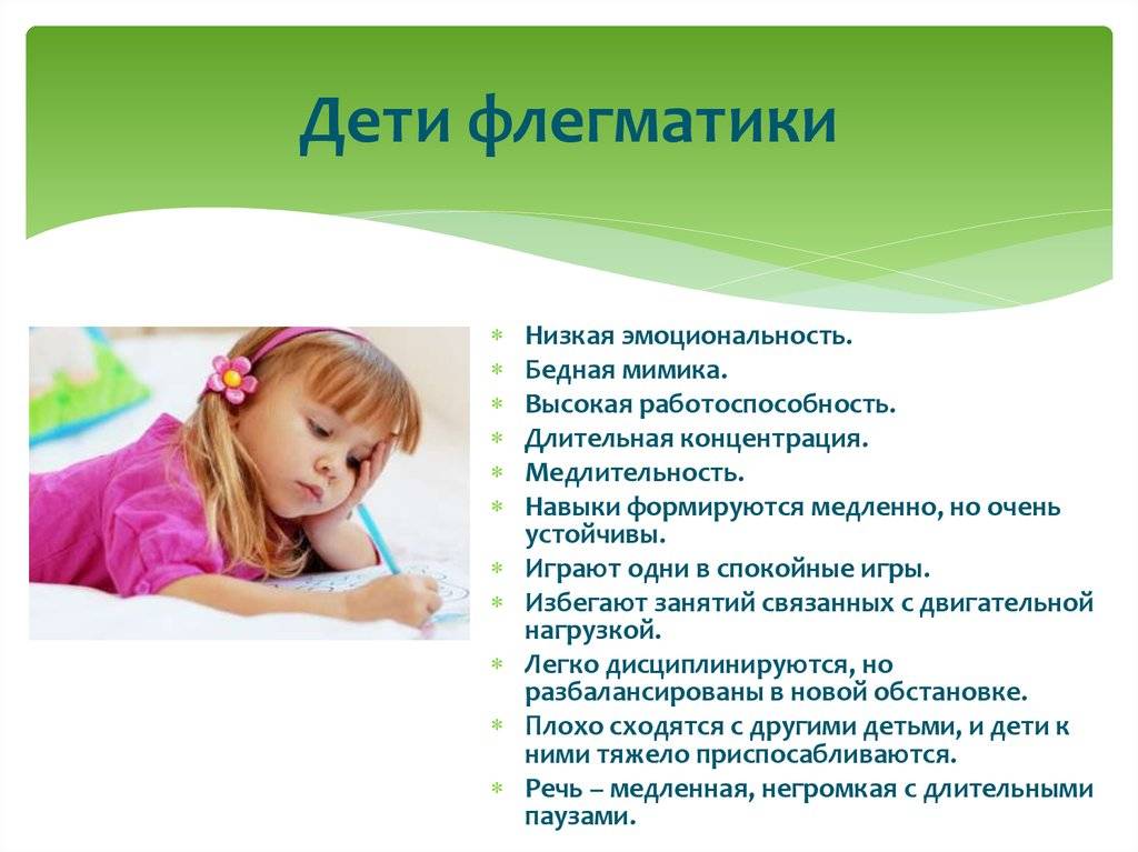 Тесты на темперамент ребенка - как воспитывать холерика, сангвиника, флегматика, меланхолика