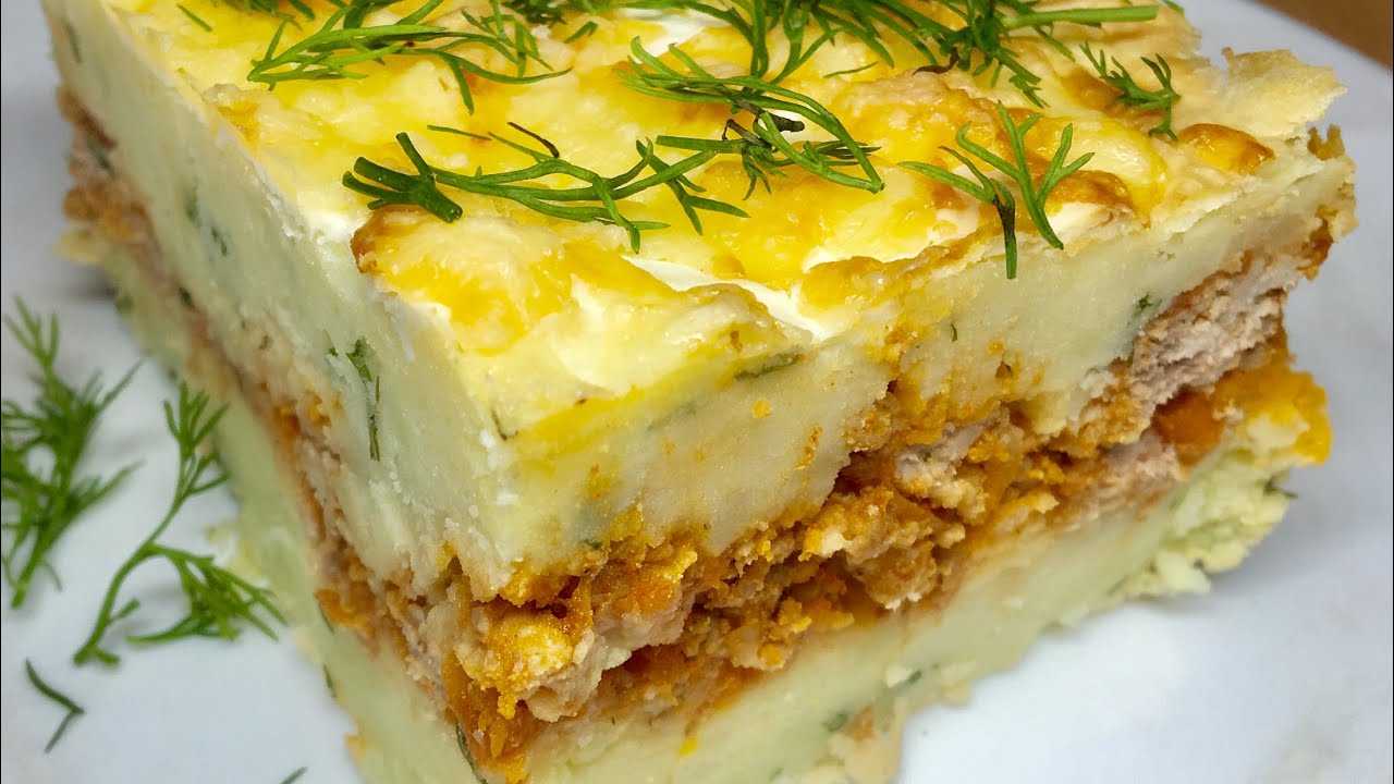 Картофельная запеканка с мясом: 5 пошаговых рецептов
