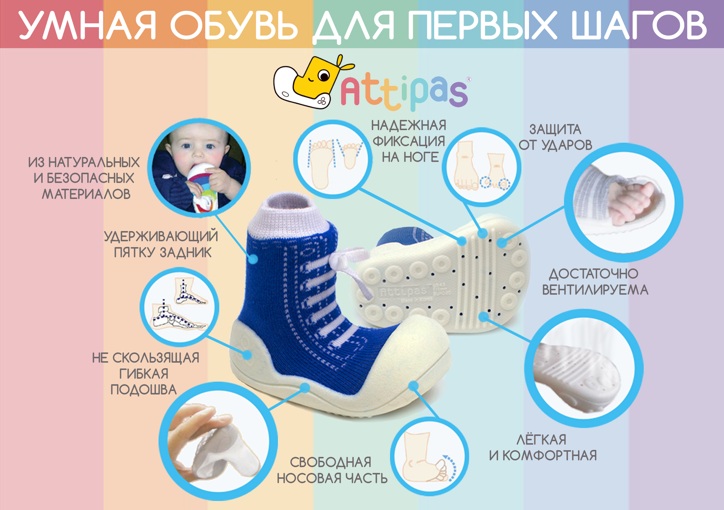 Нужно ли ребенку носить обувь дома? - страна мам